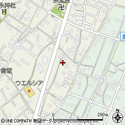 静岡県浜松市浜名区西美薗613周辺の地図