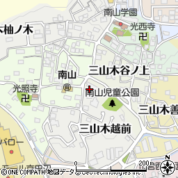 京都府京田辺市三山木越前29周辺の地図