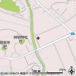 静岡県掛川市家代509周辺の地図