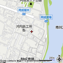兵庫県姫路市飾磨区阿成渡場932周辺の地図