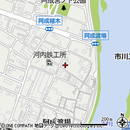 兵庫県姫路市飾磨区阿成渡場932周辺の地図