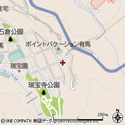 兵庫県神戸市北区有馬町1759周辺の地図