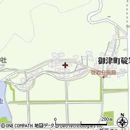 兵庫県たつの市御津町碇岩周辺の地図