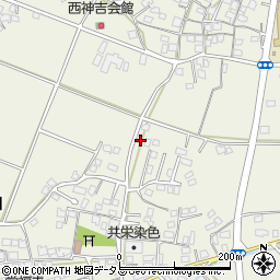 兵庫県加古川市西神吉町西村181周辺の地図