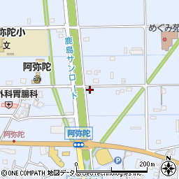 兵庫県高砂市阿弥陀町阿弥陀84周辺の地図