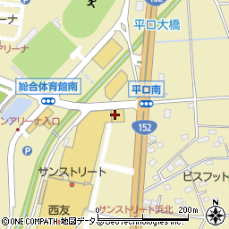 静岡県浜松市浜名区平口5789周辺の地図