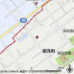 静岡県浜松市中央区根洗町488周辺の地図
