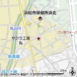 静岡県浜松市浜名区平口1627周辺の地図