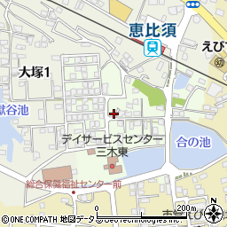 兵庫県三木市君が峰町4-37周辺の地図