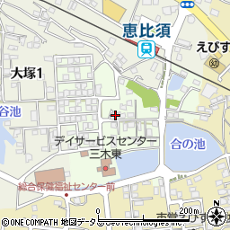 兵庫県三木市君が峰町4-32周辺の地図