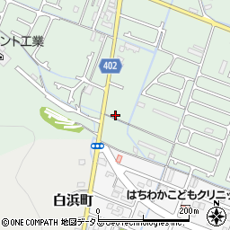 磨周オートセンター周辺の地図