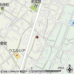 静岡県浜松市浜名区西美薗611周辺の地図