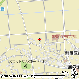 静岡県浜松市浜名区平口2387周辺の地図