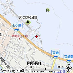 兵庫県高砂市阿弥陀町阿弥陀2443周辺の地図