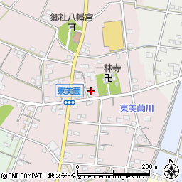 静岡県浜松市浜名区東美薗660-3周辺の地図
