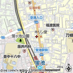 川勝　酒店周辺の地図
