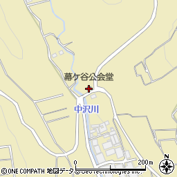 幕ケ谷公会堂周辺の地図