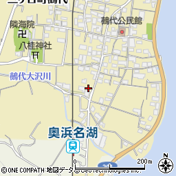 静岡県浜松市浜名区三ヶ日町鵺代802周辺の地図
