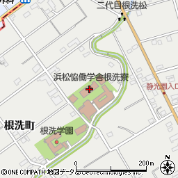 静岡県浜松市中央区根洗町681周辺の地図