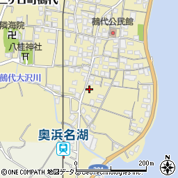 静岡県浜松市浜名区三ヶ日町鵺代518周辺の地図