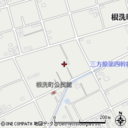 静岡県浜松市中央区根洗町1033周辺の地図