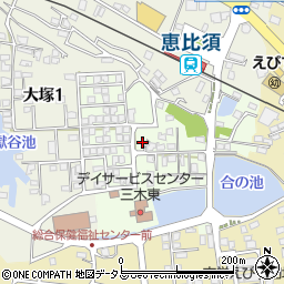 兵庫県三木市君が峰町4-38周辺の地図