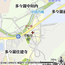 京都府京田辺市多々羅西平川原周辺の地図