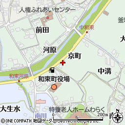 木津警察署和束交番周辺の地図
