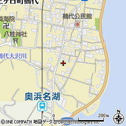 静岡県浜松市浜名区三ヶ日町鵺代519周辺の地図