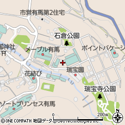 ダイヤモンドソサエティ男子寮周辺の地図