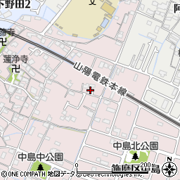 兵庫県姫路市飾磨区中島56-5周辺の地図