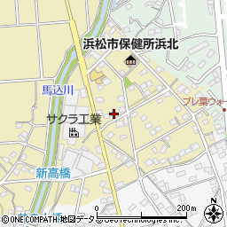 静岡県浜松市浜名区平口1621-1周辺の地図