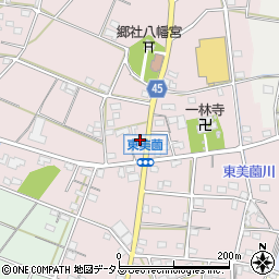 静岡県浜松市浜名区東美薗665周辺の地図