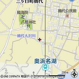 静岡県浜松市浜名区三ヶ日町鵺代807周辺の地図
