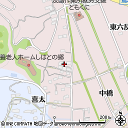 愛知県西尾市鳥羽町迎35-1周辺の地図