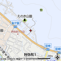兵庫県高砂市阿弥陀町阿弥陀2442周辺の地図
