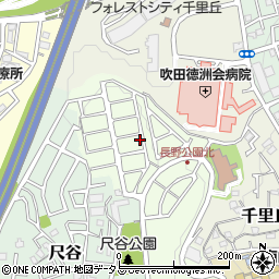 大阪府吹田市長野東27-39周辺の地図