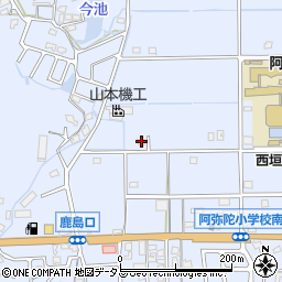 兵庫県高砂市阿弥陀町阿弥陀989周辺の地図