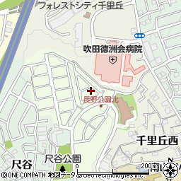 大阪府吹田市長野東29-51周辺の地図
