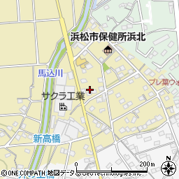 静岡県浜松市浜名区平口1622-2周辺の地図