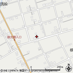 静岡県浜松市中央区根洗町395周辺の地図