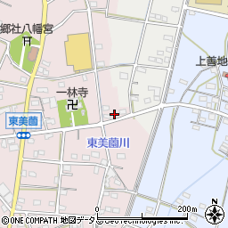 静岡県浜松市浜名区東美薗646周辺の地図