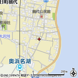 静岡県浜松市浜名区三ヶ日町鵺代524-4周辺の地図