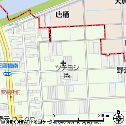 愛知県豊橋市大村町藤田周辺の地図