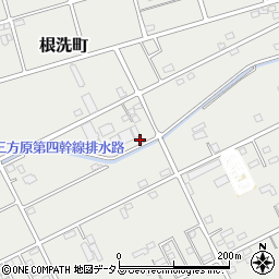 静岡県浜松市中央区根洗町1090周辺の地図