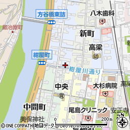 岡山県高梁市本町43周辺の地図