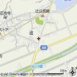 兵庫県加古川市西神吉町辻288周辺の地図