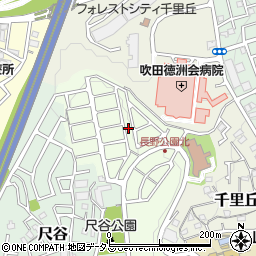 大阪府吹田市長野東29-30周辺の地図