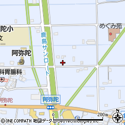 兵庫県高砂市阿弥陀町阿弥陀90周辺の地図