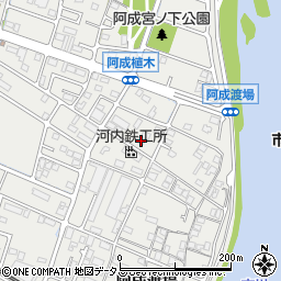 兵庫県姫路市飾磨区阿成渡場866周辺の地図